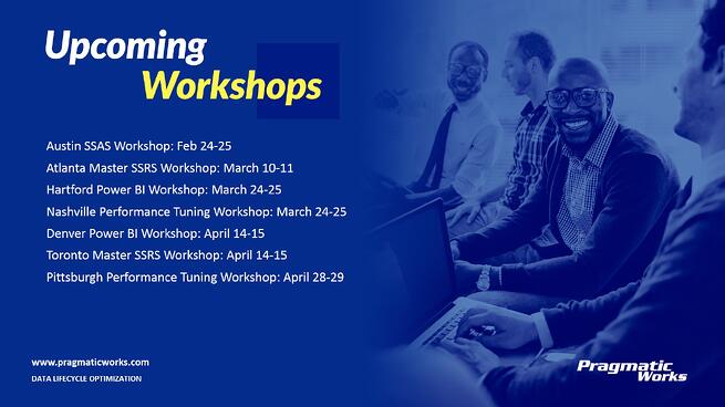 Learn SSAS From the Ground-Up in Our Austin Workshop