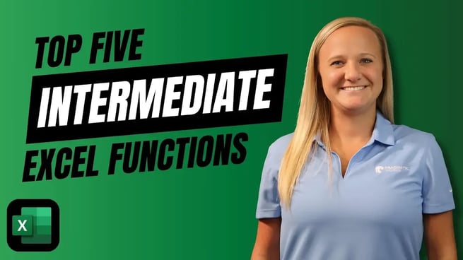 Top 5 Intermediate Functions in Excel