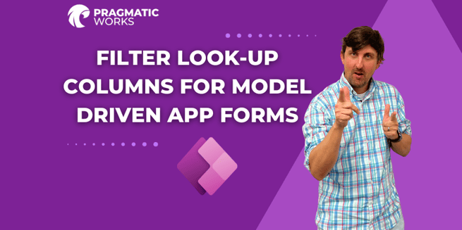 Filter Look-Up Columns for Model Driven App Forms