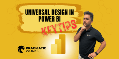 Universal Design in Power BI: KeyTips