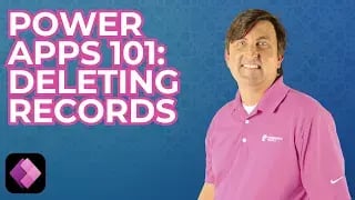 Power Apps 101: Deleting Records in Canvas Apps