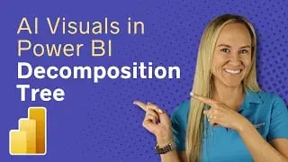Decomposition Tree - AI Visuals in Power BI