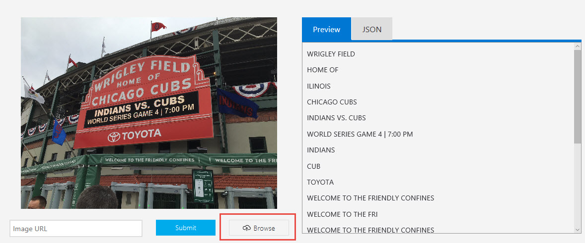 Image Recognition with Azure Computer Vision API