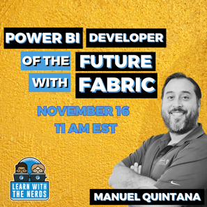 Copy of Power BI Developer of the Future with Fabric (Instagram Post)