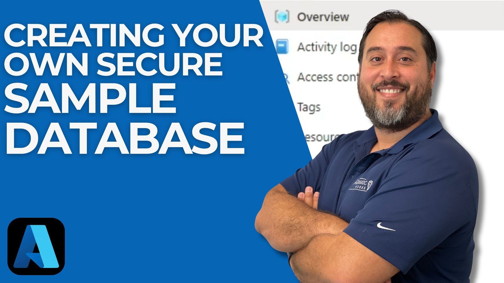 Creating Your Own Secure Sample Database - Azure SQL DB image.
