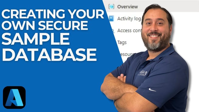 Creating Your Own Secure Sample Database - Azure SQL DB