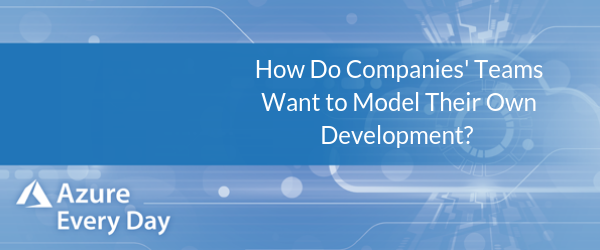 How Do Companies' Teams Want to Model Their Own Development?