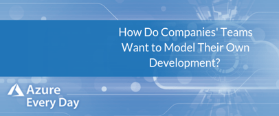 How Do Companies' Teams Want to Model Their Own Development?