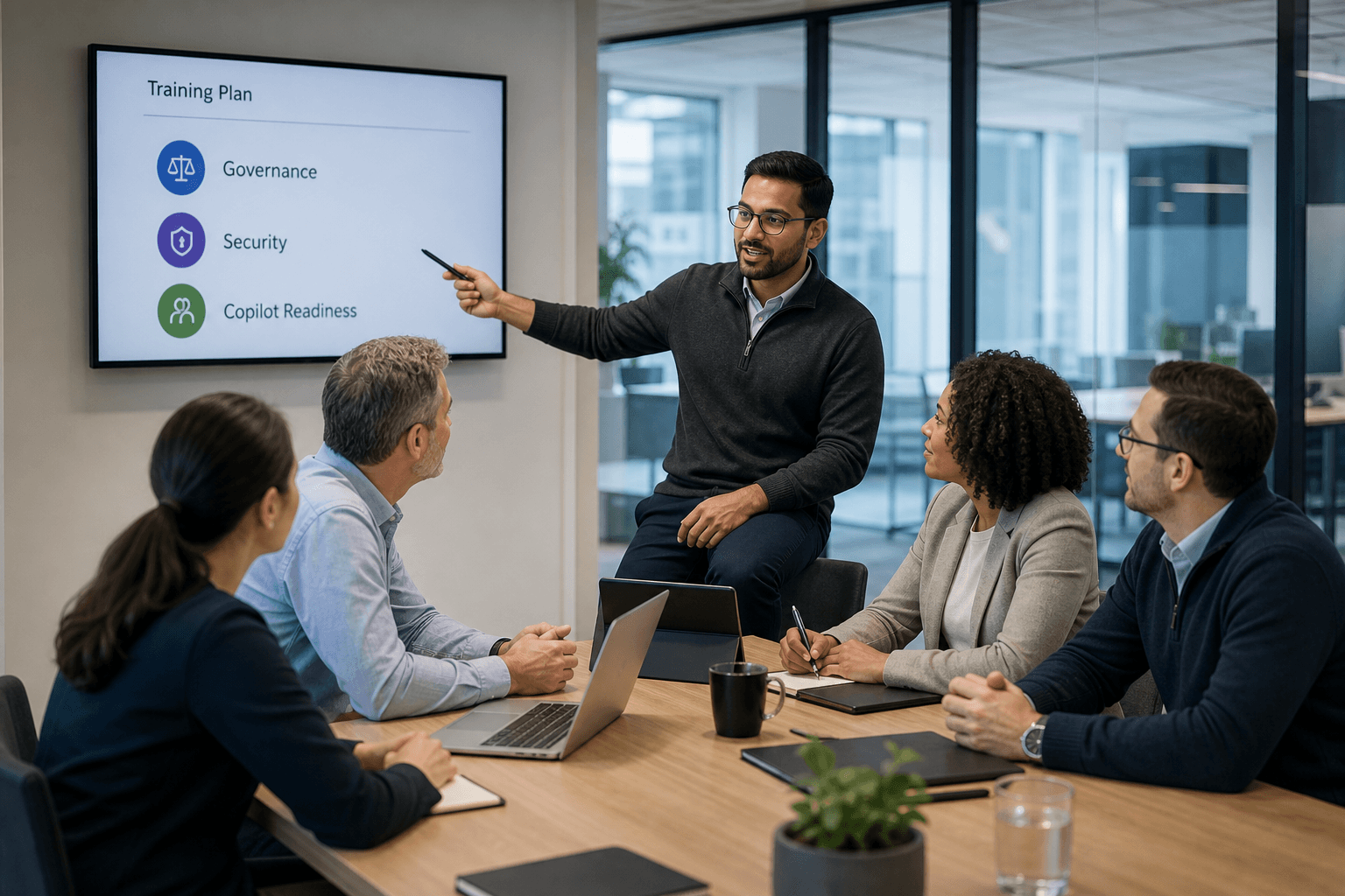 It Team Planning Training at Screen