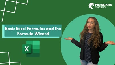Basic Excel Formulas and the Formula Wizard