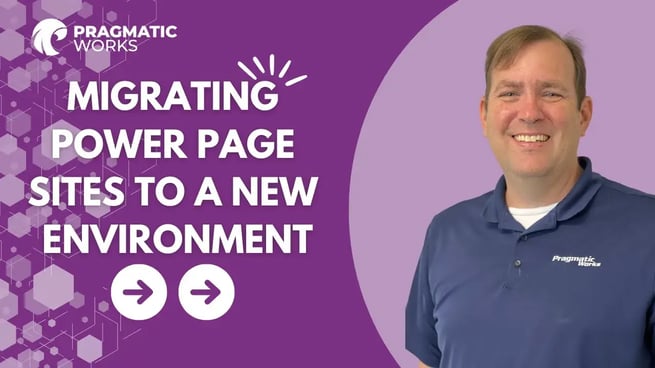 Migrating Power Page Sites to a New Environment