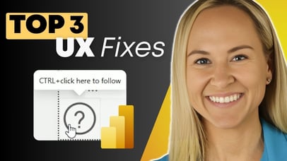 User Friendly Power BI Reports with Built-In Assistance!