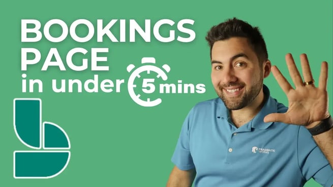 Microsoft Bookings In Under 5 Minutes - Create Your Page Lightning Fast! ⚡️