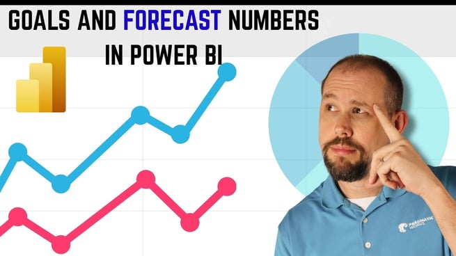 Power BI Forecasting: Visualizing Goals vs. Actuals (Complete Tutorial)
