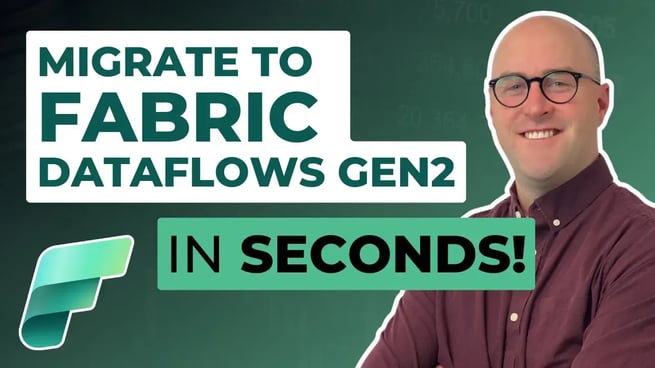 Migrate From Power BI Desktop to Fabric Dataflows Gen2 in Seconds!