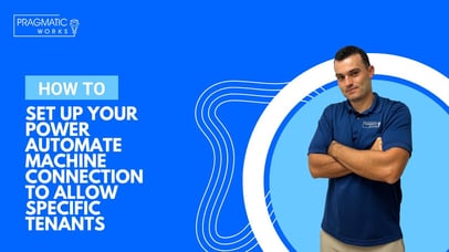 How to set up your Power Automate Machine Connection to Allow Specific Tenants