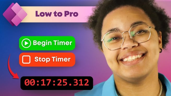 Improving the Timer in Power Apps | Low to Pro