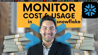 Monitoring Costs & Usage in Snowflake Like a Pro