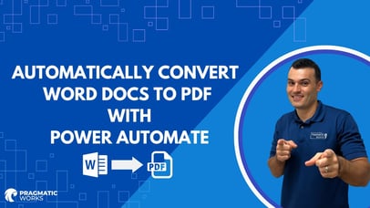 How To Automatically Convert Word Docs to PDF with Power Automate