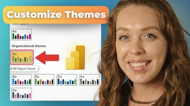 Organizational Themes in Power BI - AWESOME New Feature!