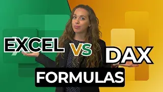 Excel Formulas vs DAX Formulas in Power BI