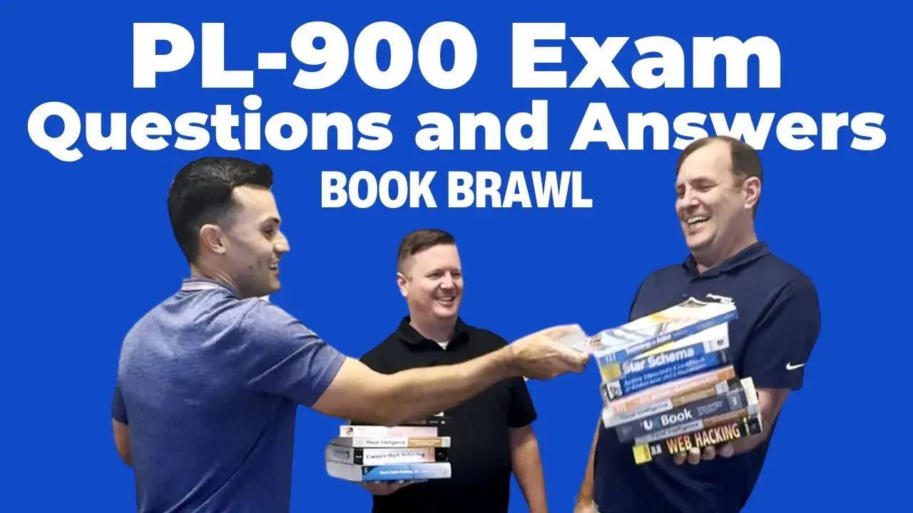 Brother vs Brother Book Brawl PL-900 Exam Questions