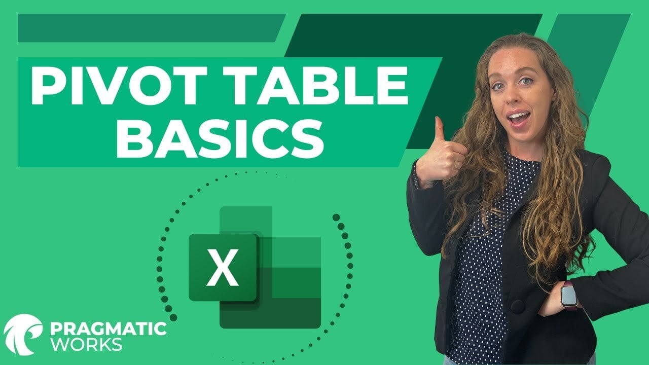 Pivot Table Basics - Microsoft Excel for Data Analysis