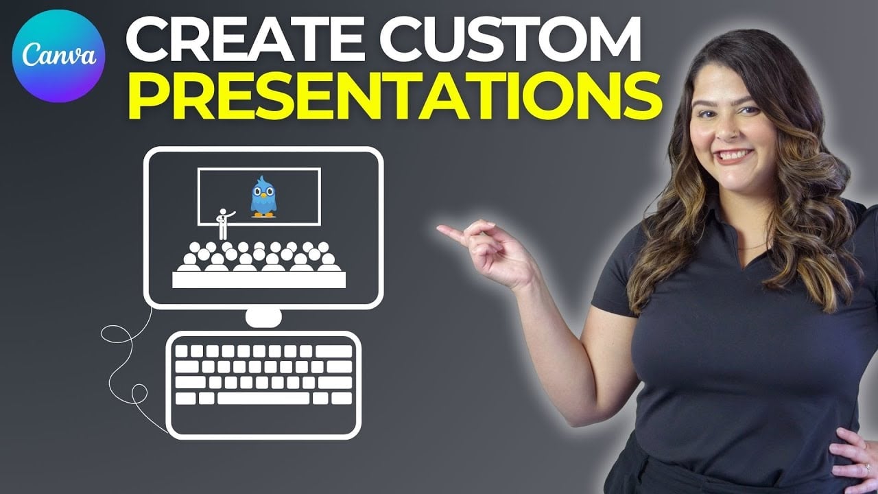 Creating Custom Presentations in a SNAP | Canva Tutorial
