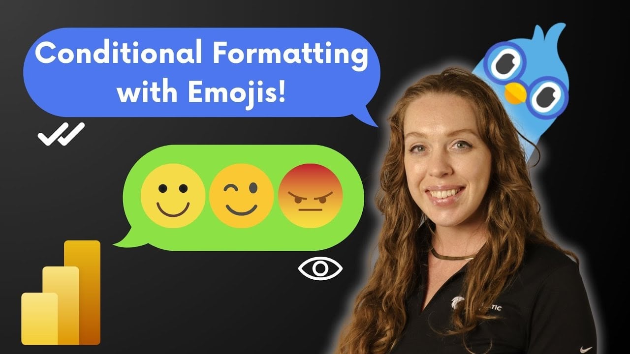 How to Use Emojis in Your Conditional Formatting! | Power BI Tutorial