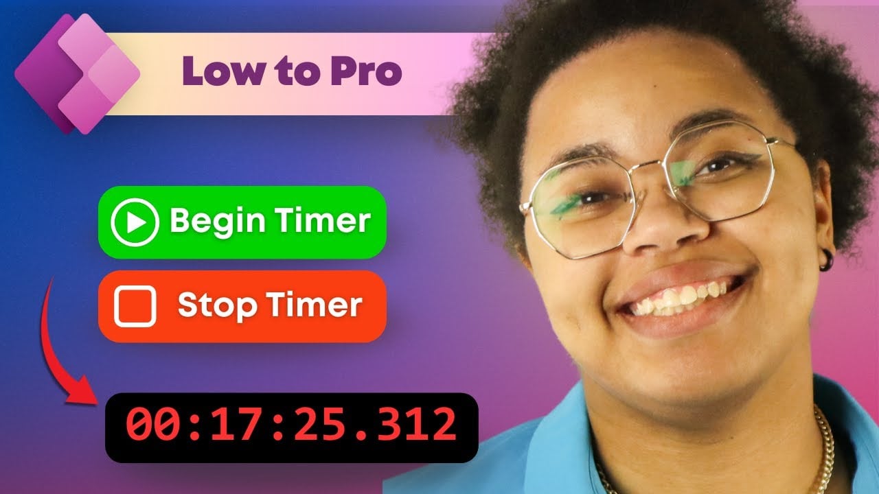 Improving the Timer in Power Apps | Low to Pro