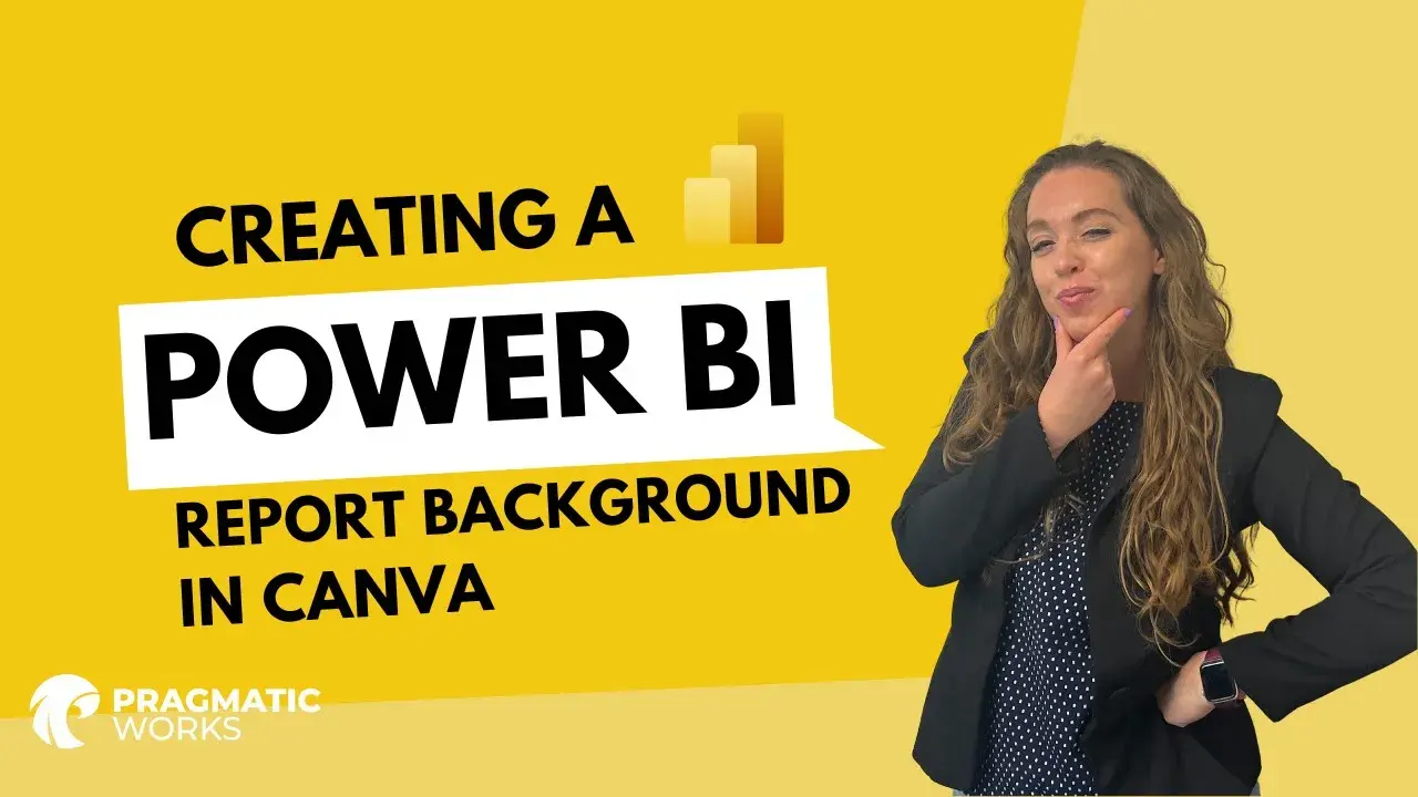 Creating a Power BI Report Background in Canva