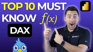 Top 10 MUST KNOW DAX Functions in Power BI | DAX Tutorial