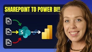 Use SharePoint to Keep Your Power BI Reports Up-to-Date! | SharePoint From Folder in Power BI